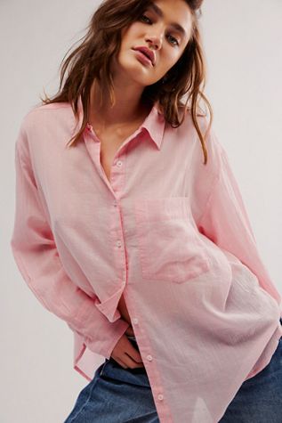 We The Free Nati Sheer Shirt