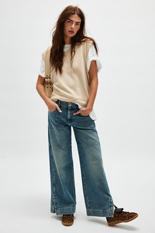 We The Free Benji Relaxed Wide Leg Jeans