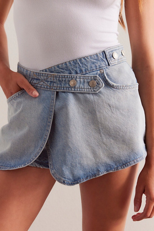 We The Free Maxine Denim Skort