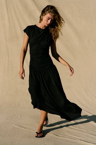 Sorella Drop-Waist Midi Dress