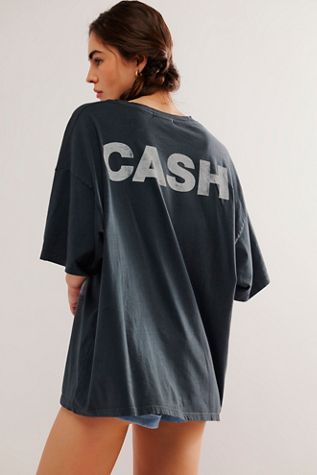 T-shirt taille unique Silo Johnny Cash