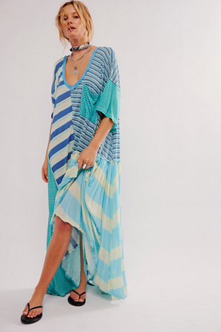 Shellyanne Striped Maxi Dress