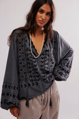 Savannah Embroidered Top