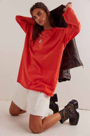 We The Free Ellen Long-Sleeve Tee