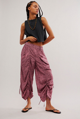 Flora Pull On Bustle Trousers