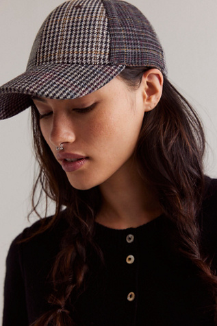 Letterman Plaid Cap