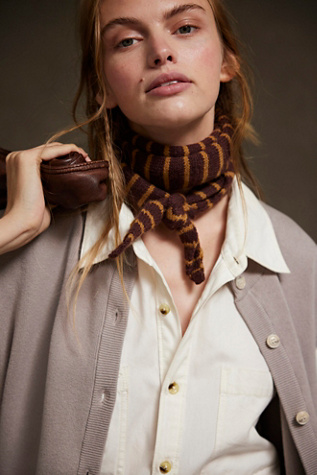 Essential Triangle Striped Scarf