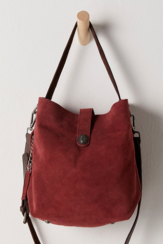 Avery Suede Crossbody