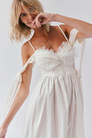 Fp X For Love And Lemons Heidi Midi Dress