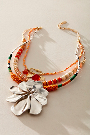 Hot Tropics Layered Necklace