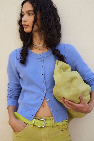 Nocturnal Solid Cashmere Cardi