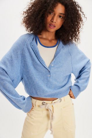 Porta Cashmere Henley Sweater