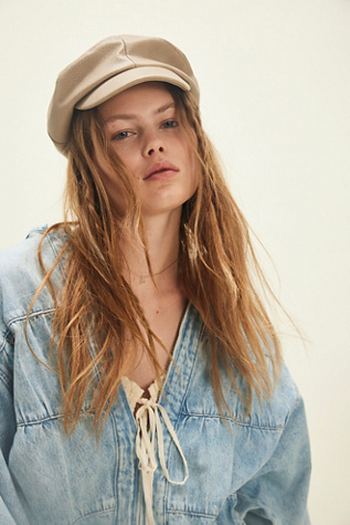 Carrie Distressed Lieutenant Hat