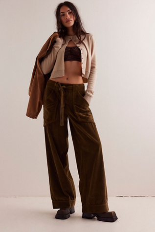 Hazel Cord Pull On Pants