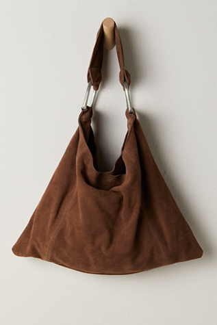 Bobbi Slouch Suede Tote