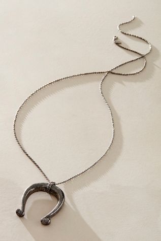 Moody Babe Pendant Necklace