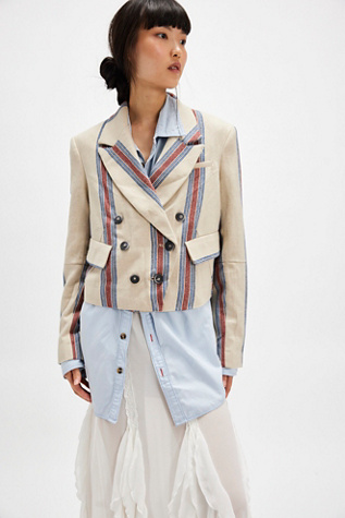 Betty Striped Blazer