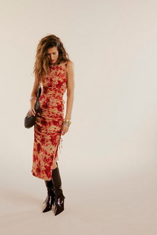 Take Me Away Midi Dress