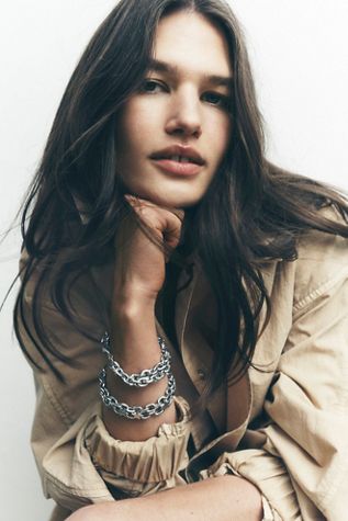 Lana Lock Heart Bracelet