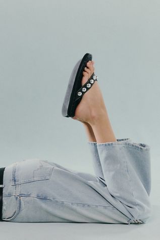 Perth Studded Thong Sandals