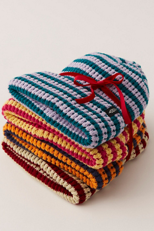 Stripe It Up Cool Down Beanie