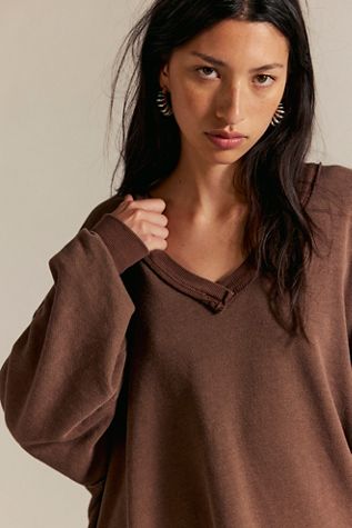 We The Free Venice V-Neck Sweatshirt