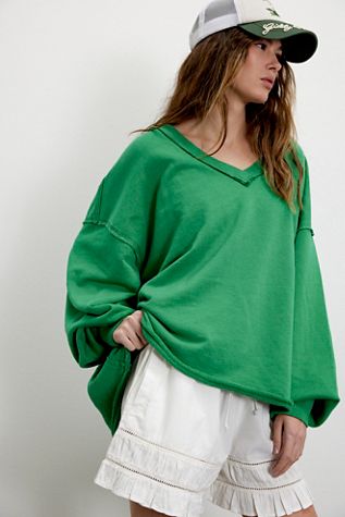 We The Free Venice V-Neck Sweatshirt