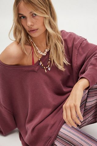 We The Free Venice V-Neck Sweatshirt