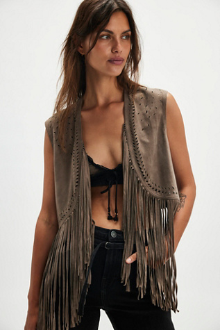 Nigel Preston Fringe Western Vest