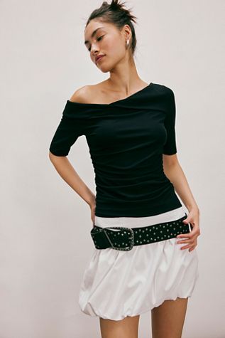 Elodie Bubble Mini Skirt