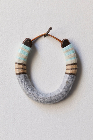 Yarn Wrapped Horseshoe