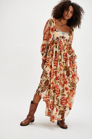 Timeless Tapestry Maxi Dress