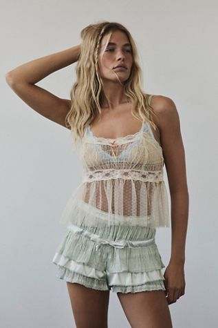 Camille Ruffle Shorts