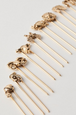 Zodiac Hair Pin2