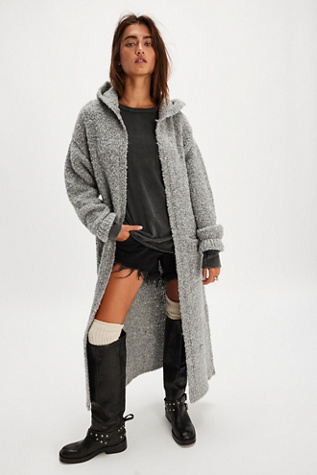 Obi Boucle Long Cardi