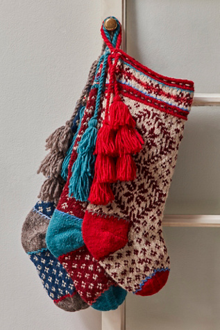 Nordic Snowflake Stocking