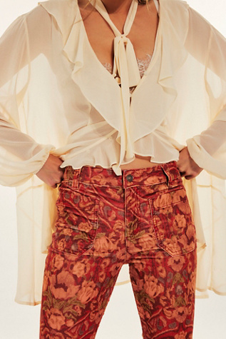 High-Time-Printed-Kick-Flare-Pants