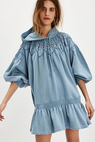 Marty Smocked Mini Dress