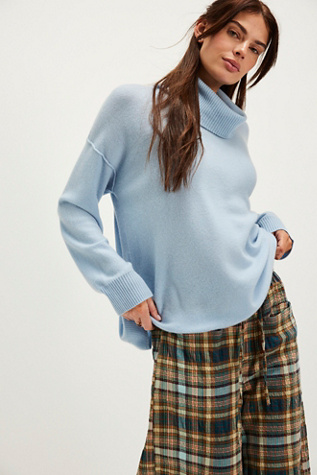 Addie Cashmere Turtleneck Sweater