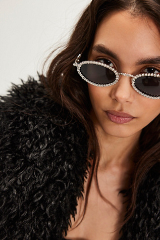 Like A Diamond Embellished Sunglasses