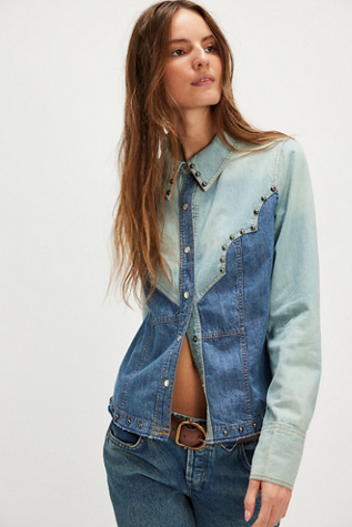 We The Free Dude Ranch Denim Shirt