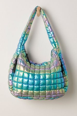 Limited Edition Iridescent Quilted Carryall Bag