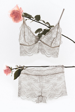 Last Dance Lace Longline Bralette