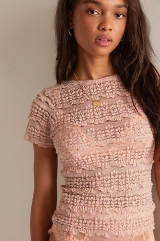 Angelina Lace Tee