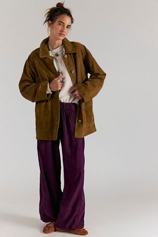 Day's End Linen Pull-On Pants