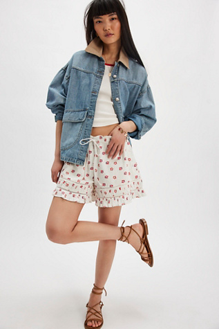 Cambridge Printed Pull On Shorts