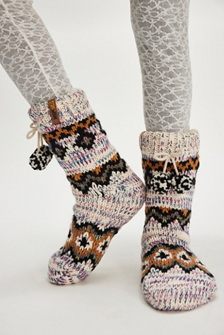 Cozy Cottage Slipper Socks