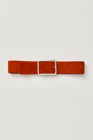 Suede Hex Hip Belt
