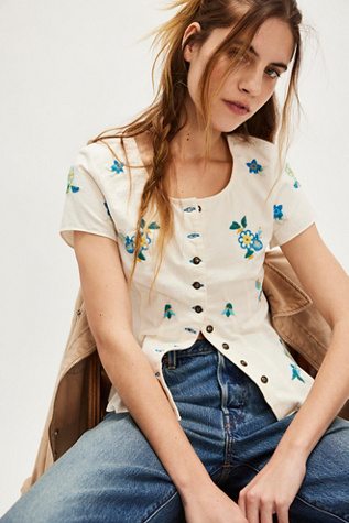 Kelly Embroidered Blouse