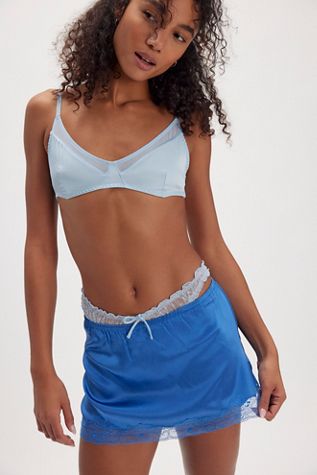 Only Hearts Silk Mini Half Slip